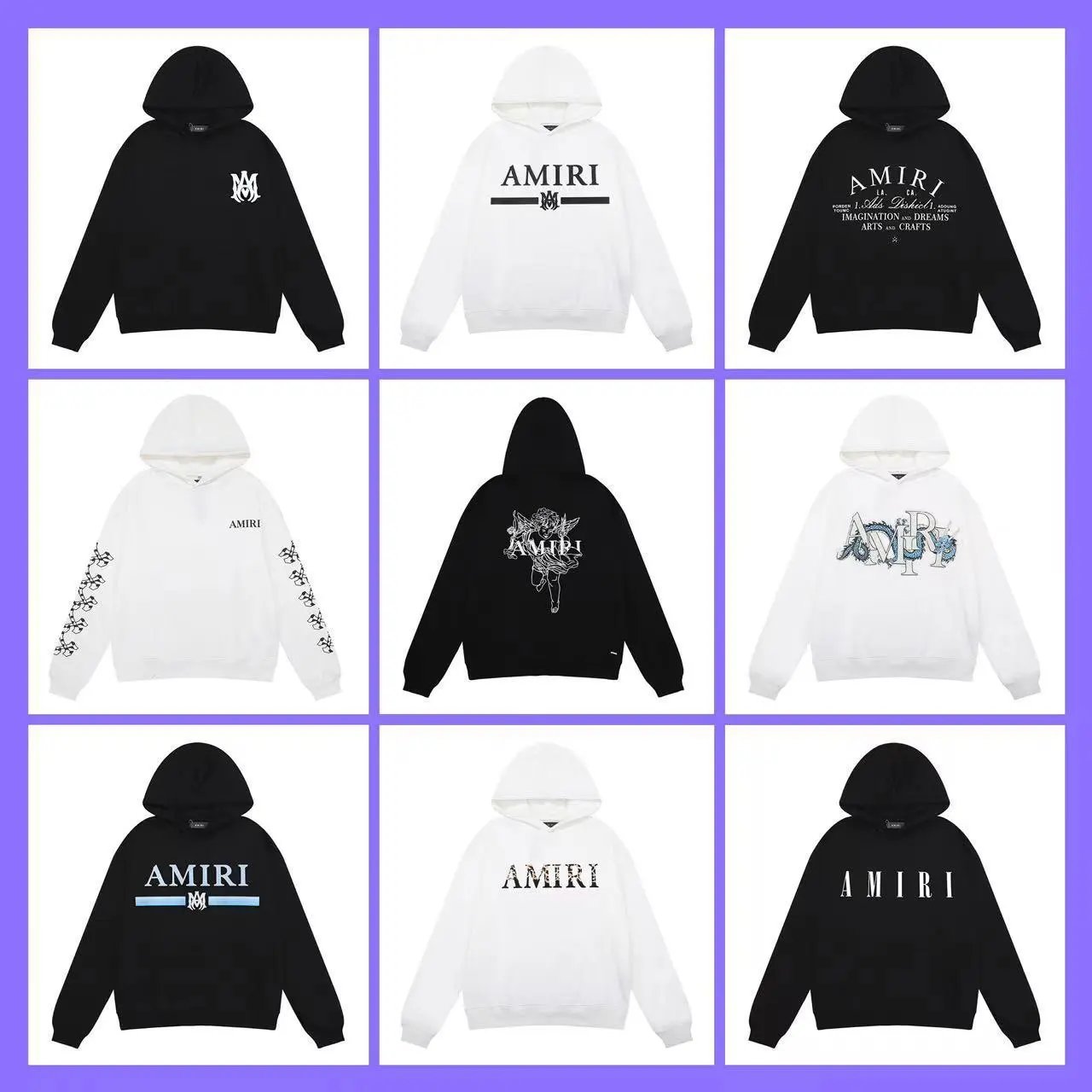 Hooded sweatshirts for men and women high street hoodies  